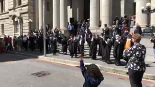 Cape Town High Court staff do the jerusalema dance challenge