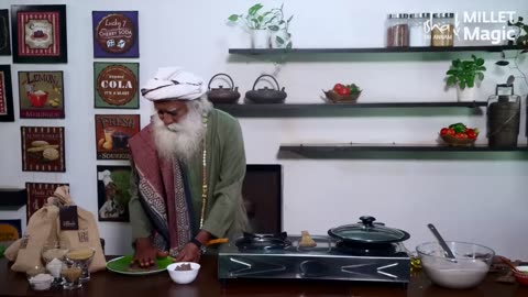 Spiritual Leader Sadhguru and Chef Radhe Team Up to Create Wholesome Ragi Dosa Delights!