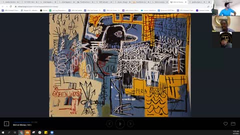 part 4- 9/11 revealed in Basquiat bird on money painting