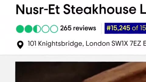 Worst Steakhouse in London Horrible Quality Bad Service Expensive