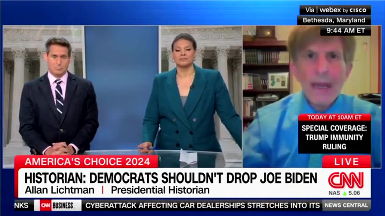 Historian Scolds CNN, Media For Helping Trump Win By Focusing On Biden After Debate