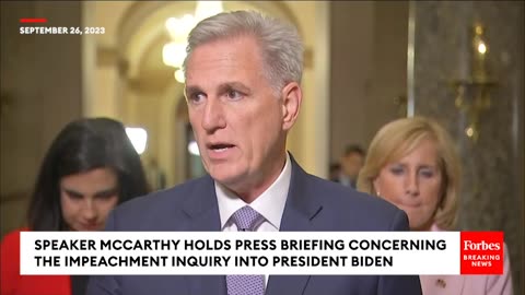 Kevin McCarthy Blames Shutdown On Dems- GOP Is Giving An Opportunity To Keep The Government Open