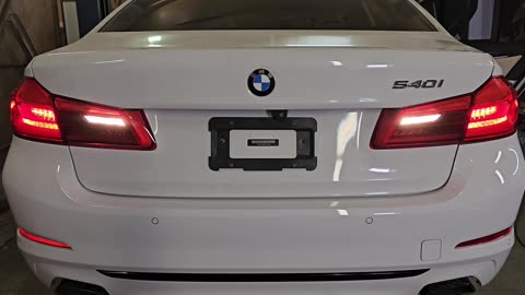 REBUILDING A WRECKED BMW 540i - Tailights Install - Project Sugar