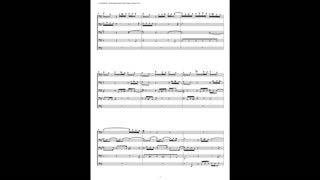 J.S. Bach - Well-Tempered Clavier: Part 2 - Fugue 16 (Bassoon Quintet)