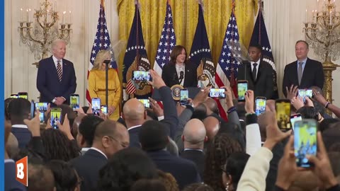 LIVE: President Biden, VP Harris Hosting Black History Month Reception...