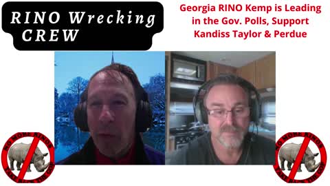 Georgia RINO Kemp is Leading in the Gov. Polls, Support Kandiss Taylor & Perdue