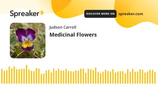 Medicinal Flowers (part 2 of 4)