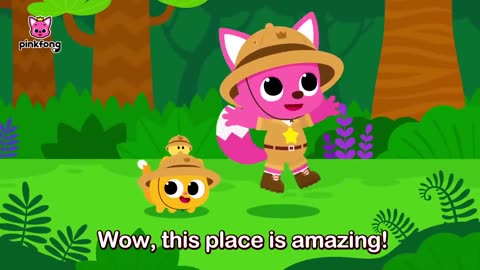 SPOOKY JUNGLE ANIMALS! ANIMAL SONG OF PINKFONG NINIMO!PINKFONG KIDS SONG !