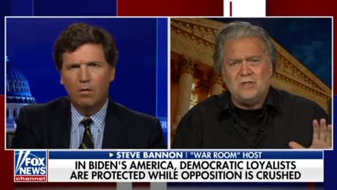 Bannon on Tucker Tonight.