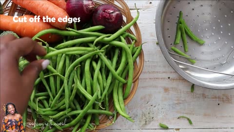SAUTE MIXED VEGGIES - How to saute mixed veggies - Broccoli, Carrots, Onions & Green Beans (Michiri)