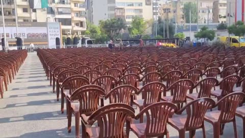 Hezbollah prepares for chief Nasrallah's speech