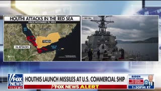 Houthis launch missiles at US commercial ship