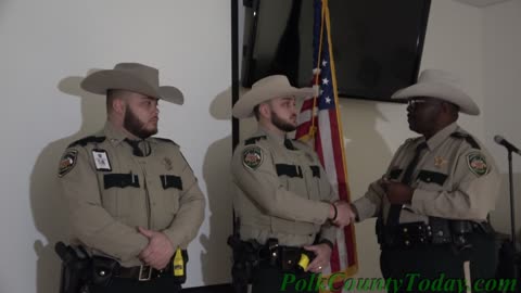 DEPUTIES AWARDED FOR HEROISM, LIVINGSTON TEXAS, 12/22/21...