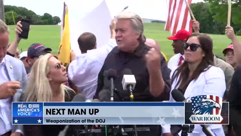 Steve Bannon Final Remarks Before Entering Prison: Our Power Is Right Here… It’s NEXT MAN UP