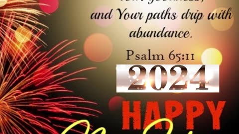 Happy New Year 2024: Embrace Abundance, Grace, and Joy #shorts #peace #new year #love #fyp #faith