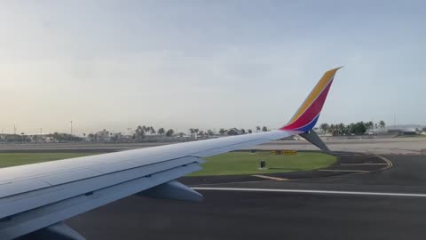 Southwest Airlines 737-800 takeoff San Juan TJSJ