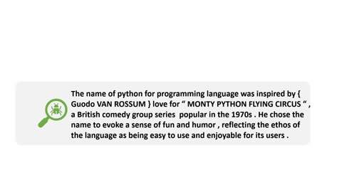 The Invention of Python