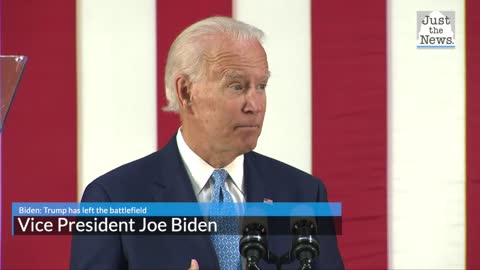 Biden: Trump has left the battlefield