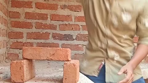 Brick break by hand