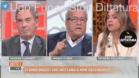 Franco D'Urso, pediatra, svela in diretta TV i problemi che crea il grafene contenuto nei Vaccini
