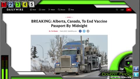 BREAKING: Alberta, Canada ENDS "VACCINE PASSPORT" MANDATE by 11:59pm TONIGHT!