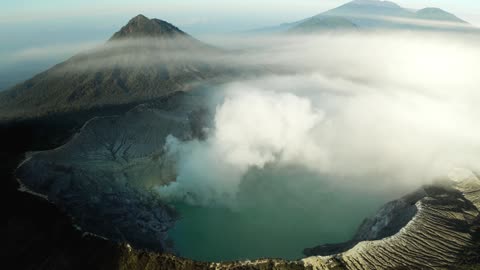 Natural phenomenon, a real wonder of the world. Crater Lake