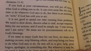 Chapter 9 “Ways People run away from their problems” by Joyce Meyer