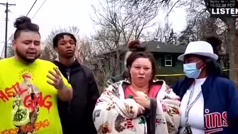 Duante Wright's mother speaks: Brooklyn Center, MN