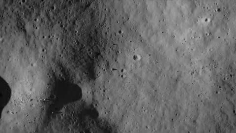 Moon close up view