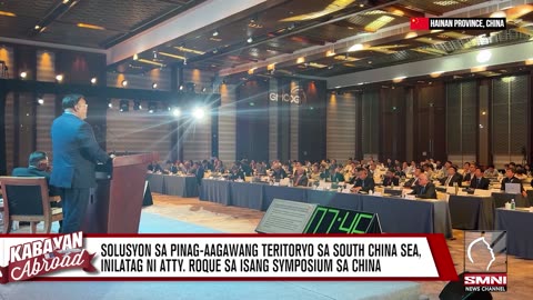 Solusyon sa pinag-aagawang teritoryo sa South China Sea, inilatag ni Atty. Roque