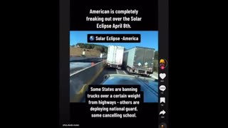 Truckers Discussing Eclipse Day ..