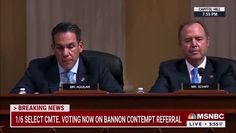 Jan. 6 panel votes to hold Steve Bannon in contempt.