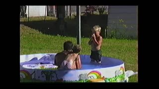 Horrible dad VHS video11-swimmingpool-crazy knarles barkley