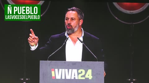 VIVA 24| Discurso de Abascal con Milei, Meloni, Andrés Ventura y varios ministros