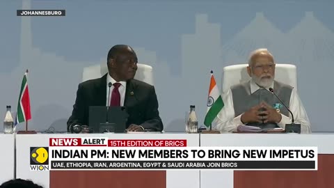 BRICS 2023: UAE, Ethiopia, Iran, Argentina, Egypt and Saudi Arabia join BRICS | WION