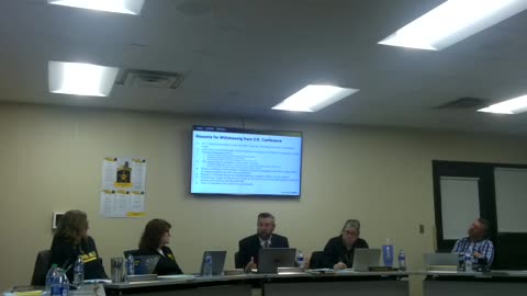 KHPS 2023-10-09 Board of Education Meeting: beginning to Ok Conference Realignment