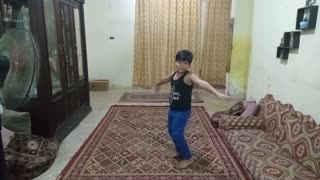 My son dances to great music