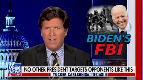 Tucker Carlson Sounds Off On Biden Labeling Trump Voters 'Fascists'