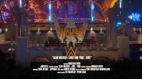 Alan Walker, YUQI of (G)I-DLE, JVKE - Fire! (Official Music Video)