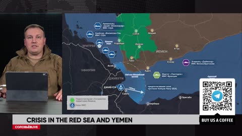 ►🚨🇷🇺🇷🇺🇷🇺 Rybar Live: Crisis in the Red Sea and Yemen [ENG]