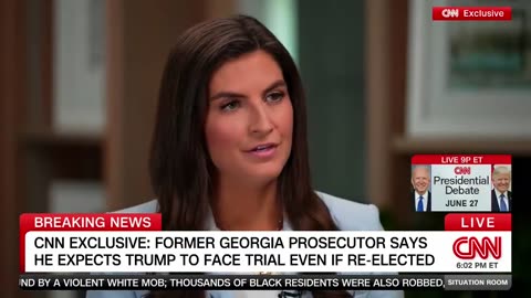 Fani Willis's lover tells CNN he believes Trump can be put on trial in Georgia, even if he wins 2024