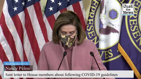 Pelosi raps Covid laxity on House floor (after Dem who tested positive voted for Pelosi on floor)