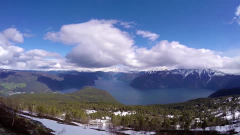 beautiful nature norway hd timelapse the sognefjorden