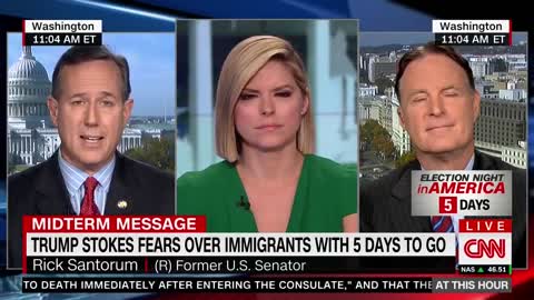 Rick Santorum slams CNN "journalist" for race-baiting