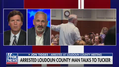 WATCH: Father Arrested at Virginia School Board Meeting Speaks Out with Tucker Carlson