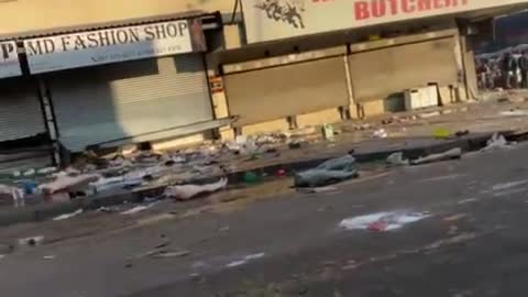 Looted Supermarket