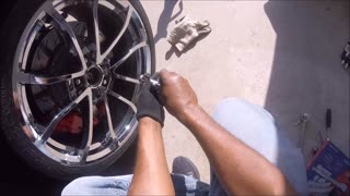 How hard is it to Change the Tire on A Corvette