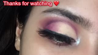 Pink-Nude matte cut crease eyelook