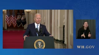Biden Says 90% Of Americans Who Wanted To Leave Afghanistan Got Out