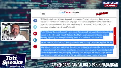 Amyendang Panpalugi o Pakikinabangan | Toti Speaks